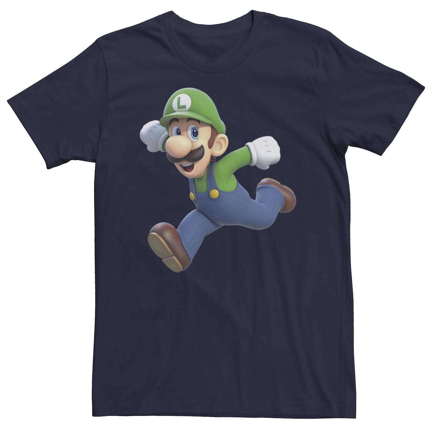 

Мужская футболка с портретом Nintendo Luigi Licensed Character