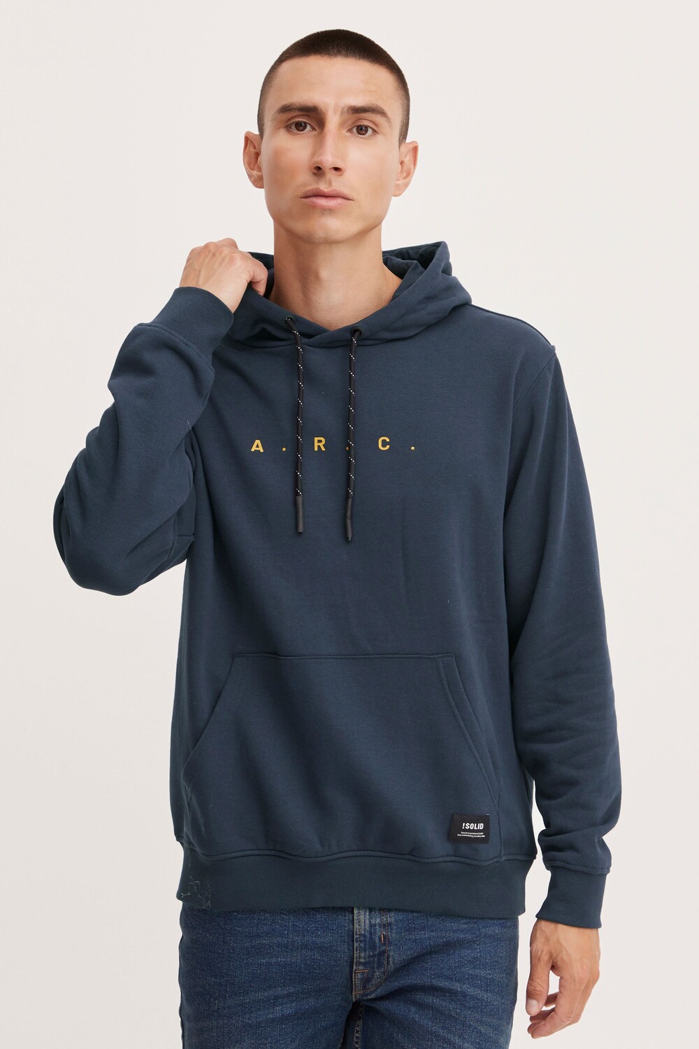 

Толстовка !SOLID Kapuzenpullover SDDarcio Hood SW 21107288, синий