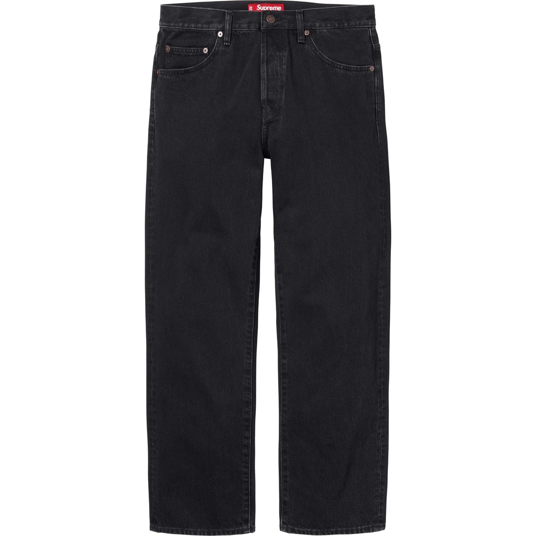 

Обычные джинсы ss25 Supreme, черный