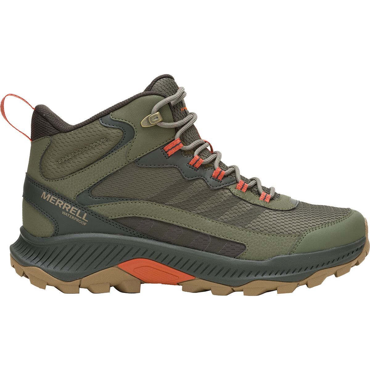 

Скоростные трекинговые ботинки Speed strike 2 mid wp Merrell, зеленый
