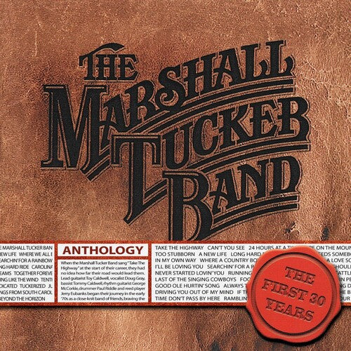 

CD диск Tucker, Marshall: Anthology: The First 30 Years