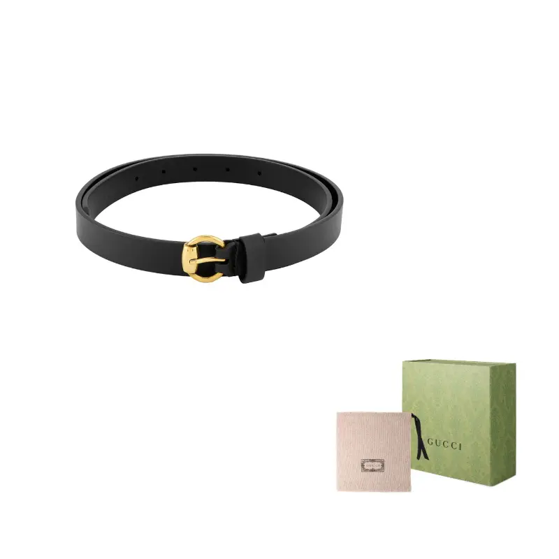 

Ремень Gucci Leather женский, черный
