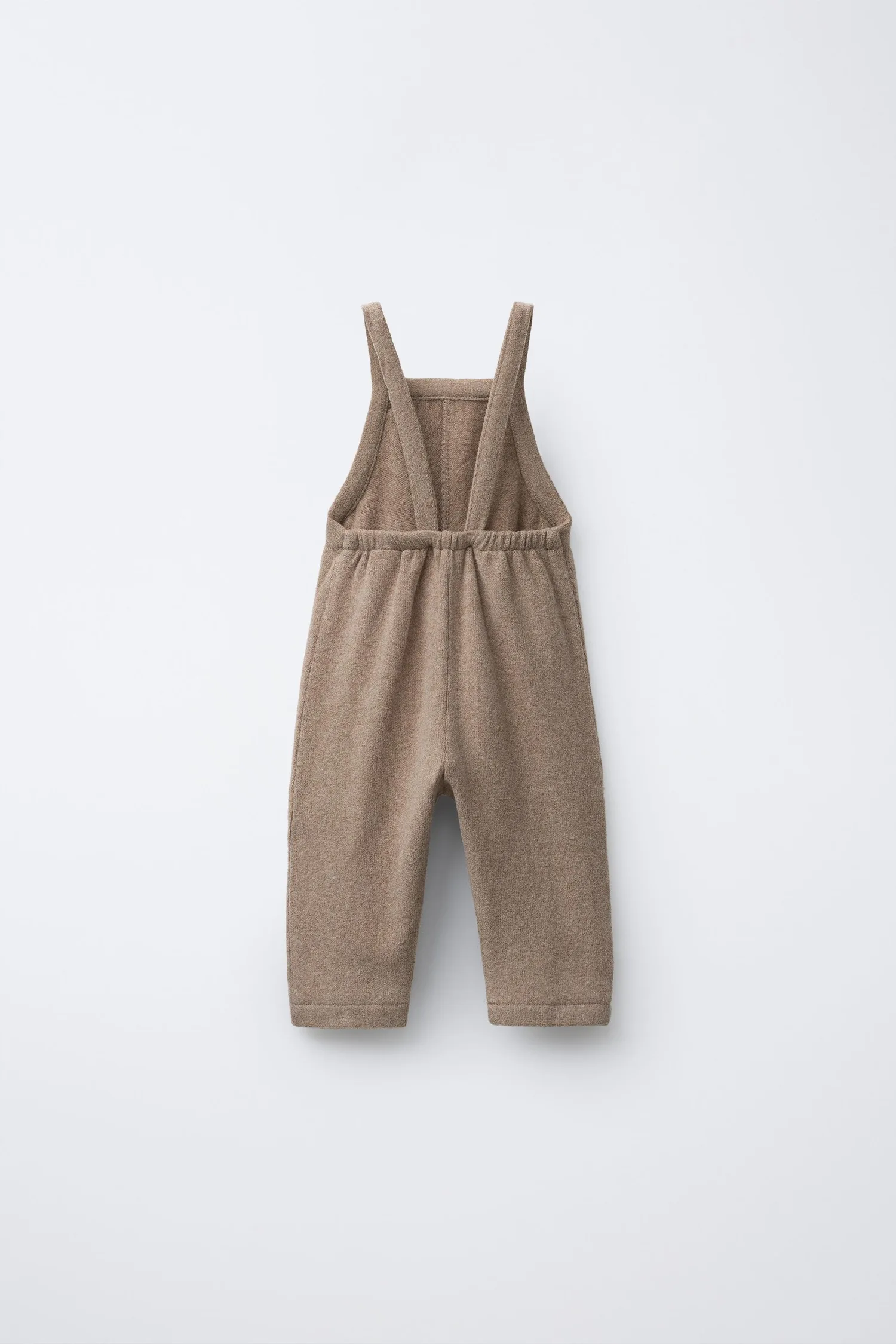Мягкие на ощупь комбинезоны Zara, коричневый — фото 2