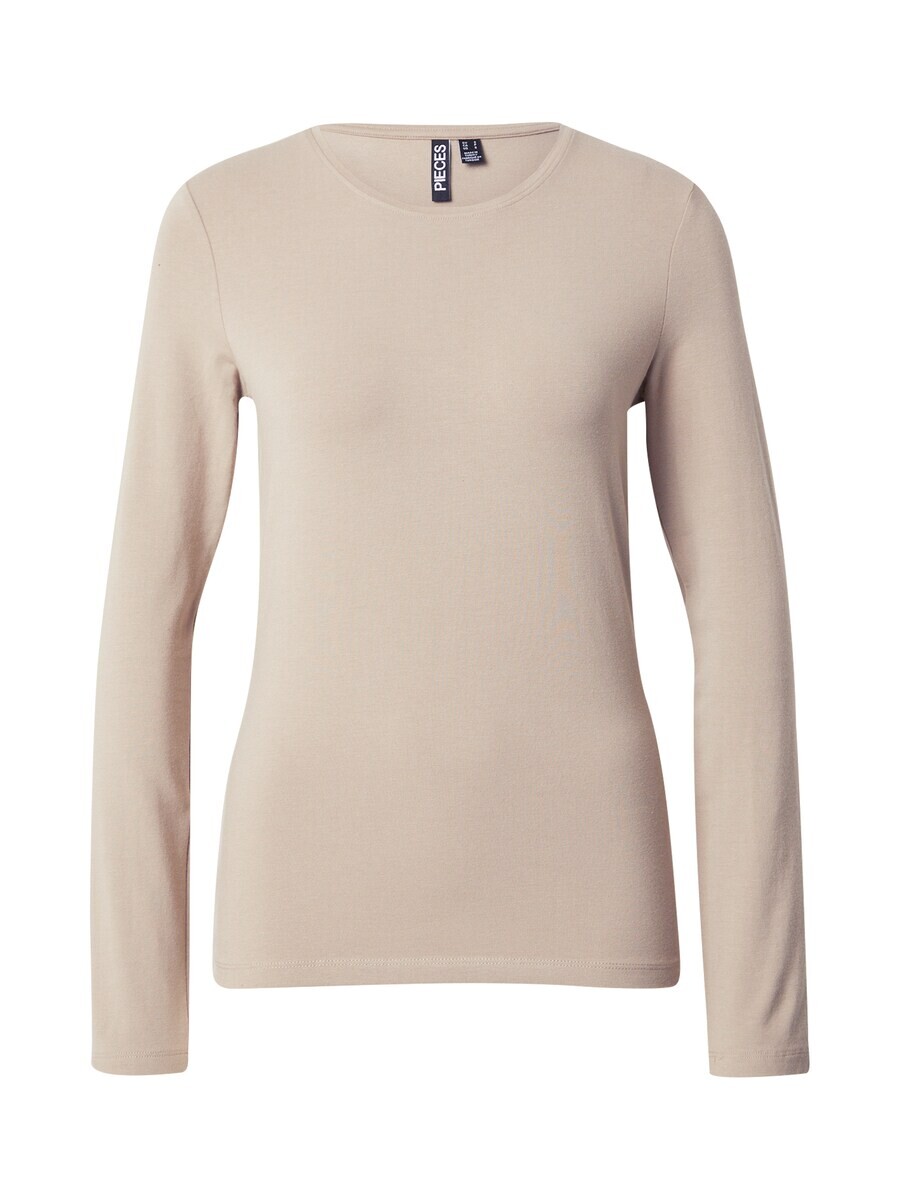 

Лонгслив PIECES Shirt PCSIRENE, светло-бежевый