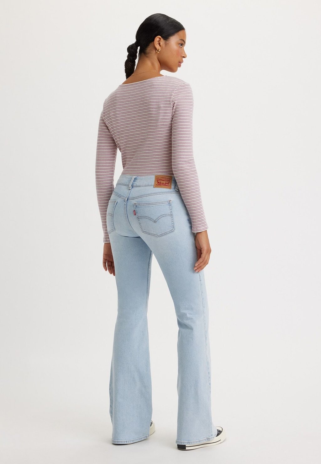 Расклешенные джинсы SUPERLOW FLARE Levi's, светло-голубой деним — фото 3