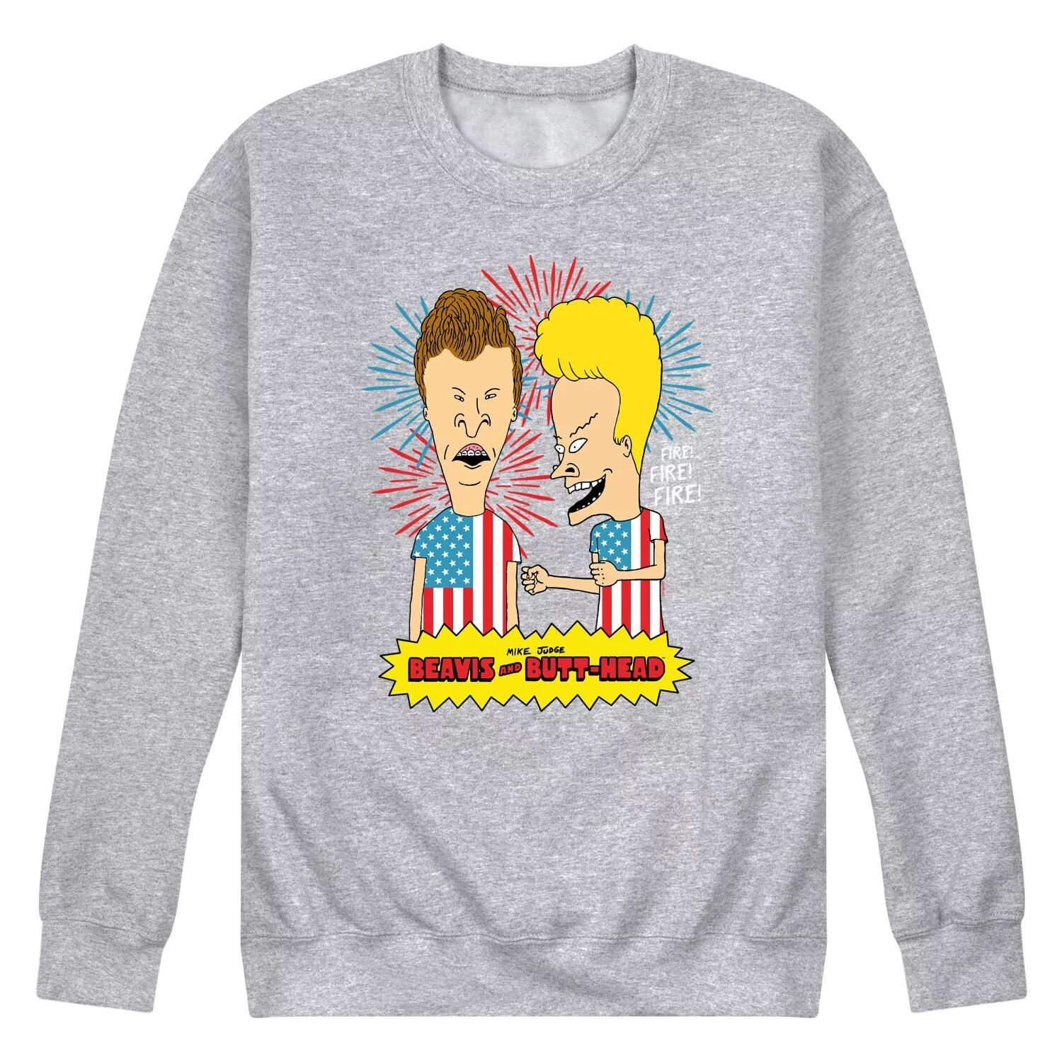 

Мужская толстовка Beavis And Butthead USA Firework Licensed Character