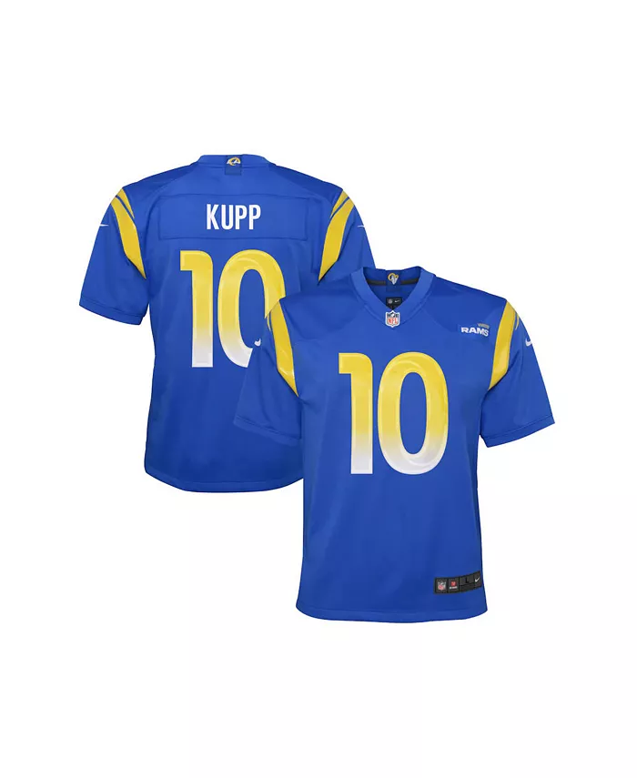

Футболка игровая альтернативная Los Angeles Rams Cooper Kupp для подростков Nike, синий