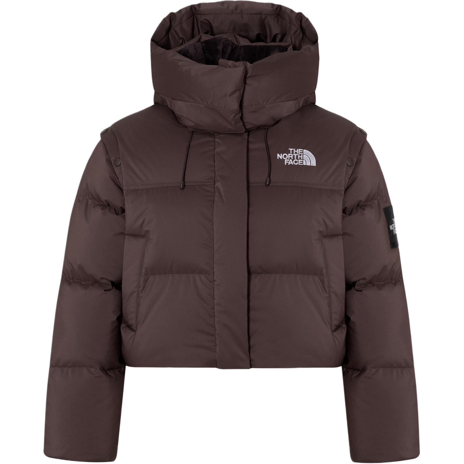 

THE NORTH FACE Женский пуховик Nuptse, коричневый