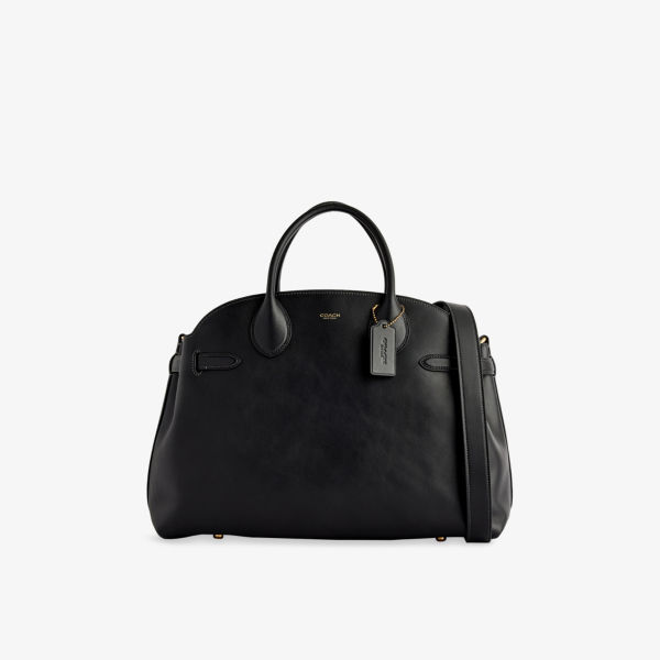 

Сумка-тоут Coach Empire Carryall кожаная с короткими ручками, мультиколор