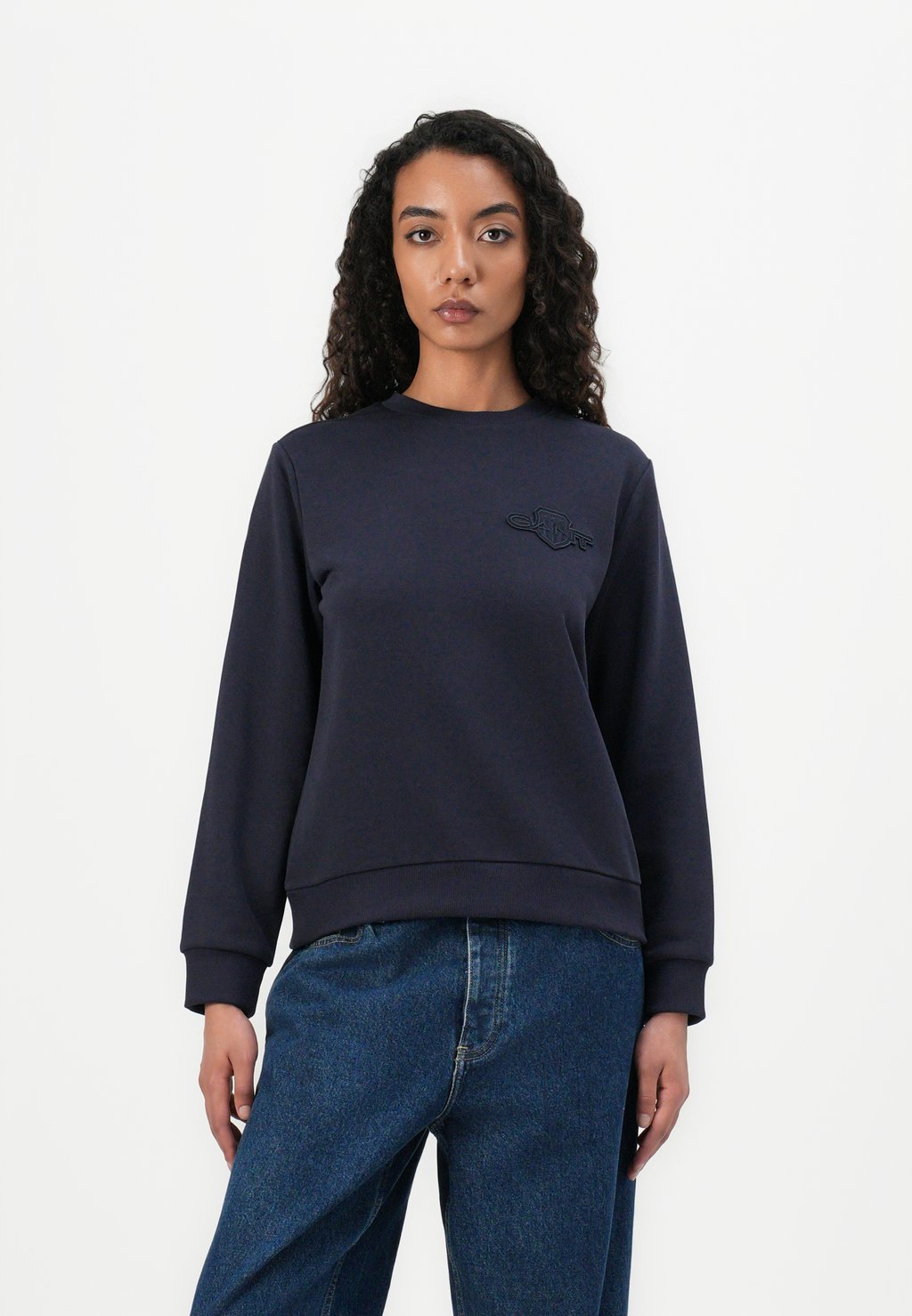 

Толстовка TONAL SHIELD GANT, темно-синий