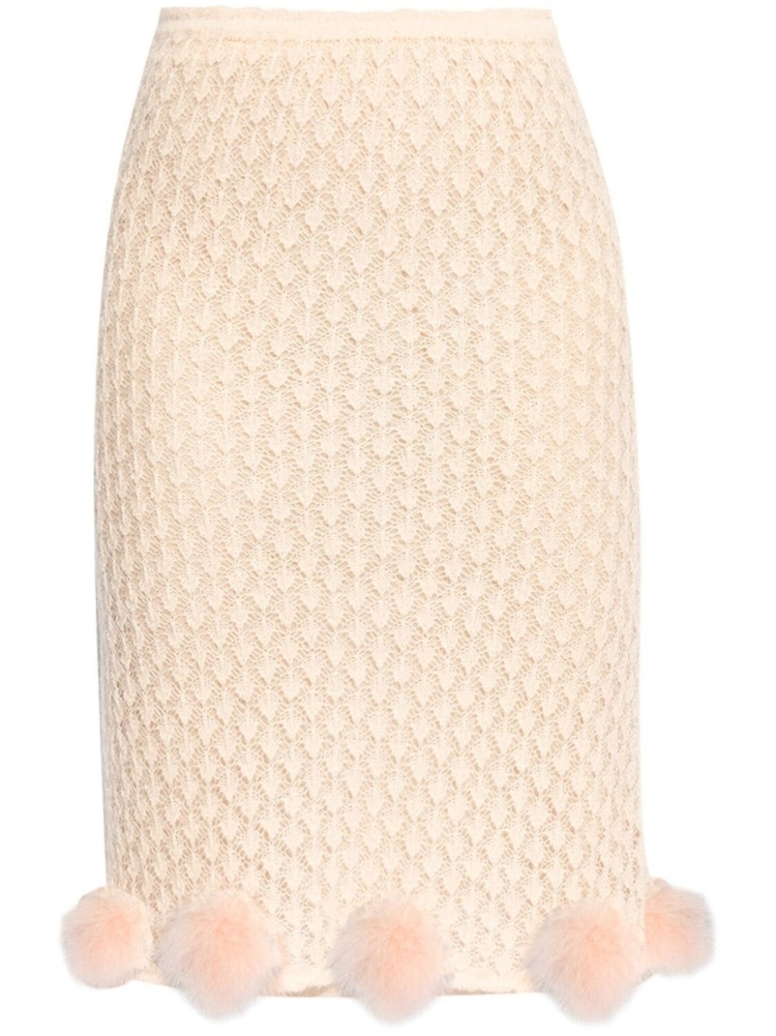 

Blumarine трикотажная юбка миди, розовый