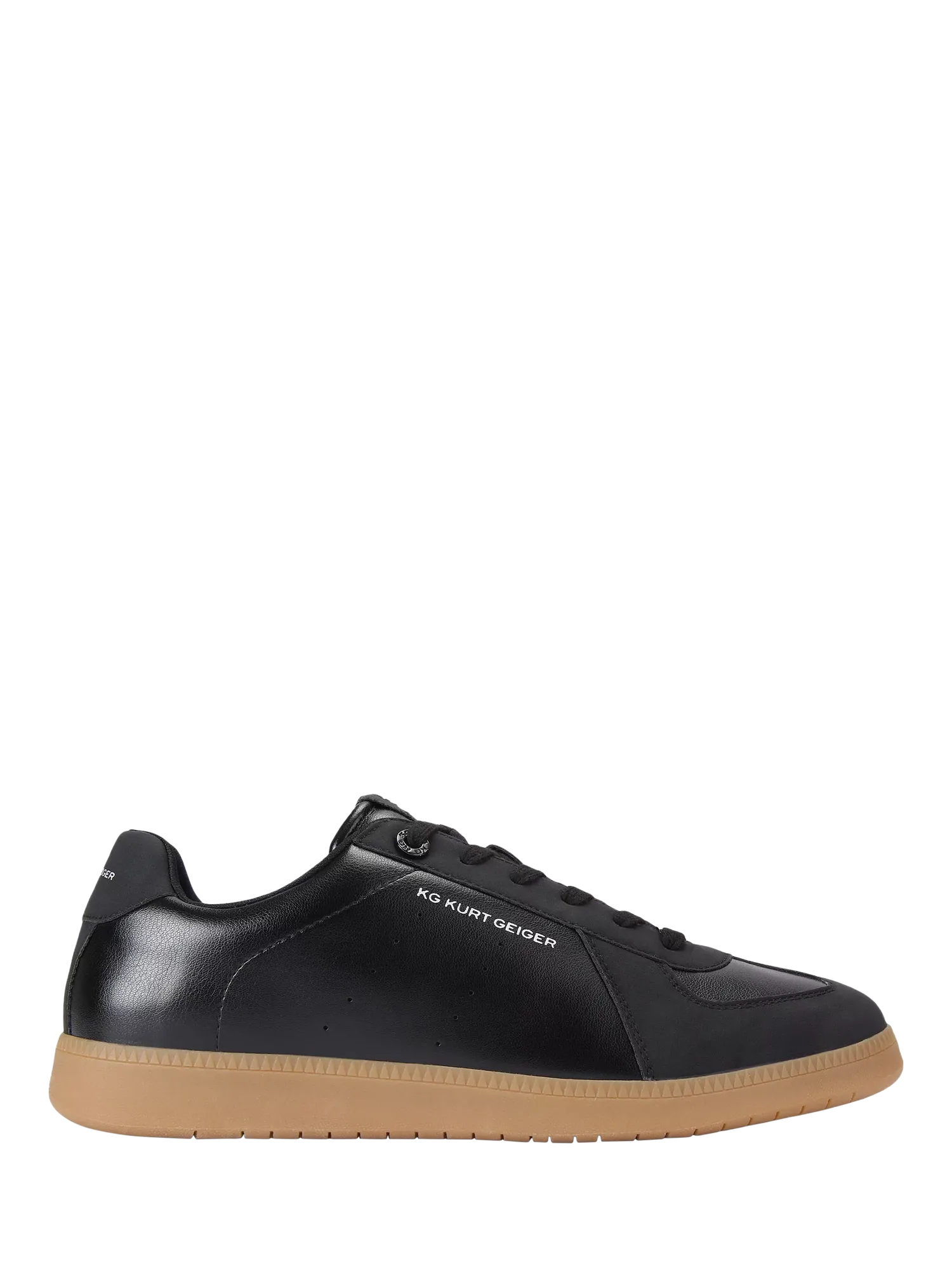 Кроссовки Lindon на шнуровке, черные KG Kurt Geiger