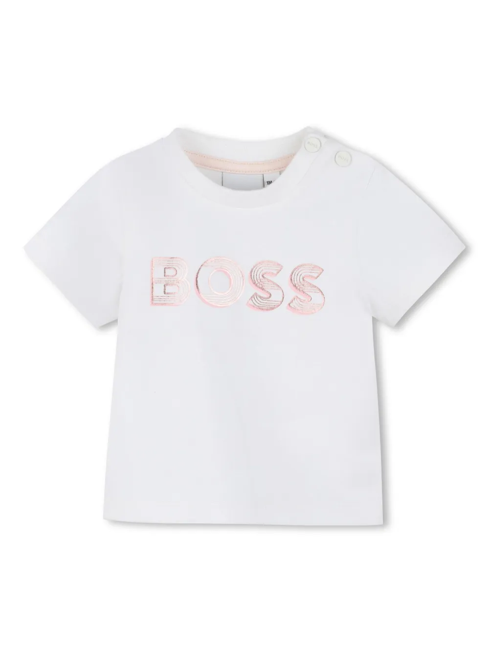 

Футболка с логотипом BOSS Kidswear, белый
