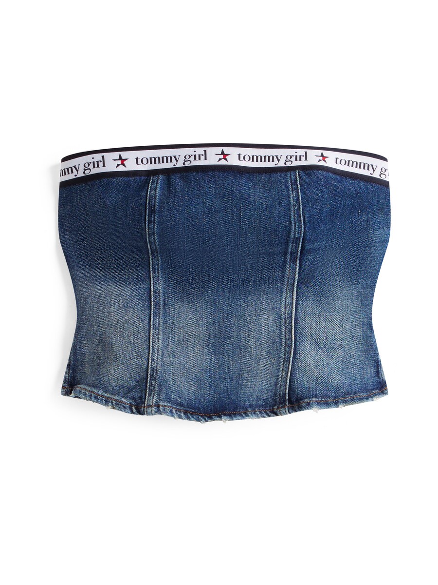 

Топ Tommy Jeans TOMMY GIRL DENIM TUBE, Mixed Colors