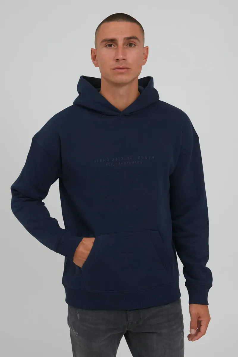 

Толстовка из смесового материала "BLEND BHJeff", цвет Dress Blues