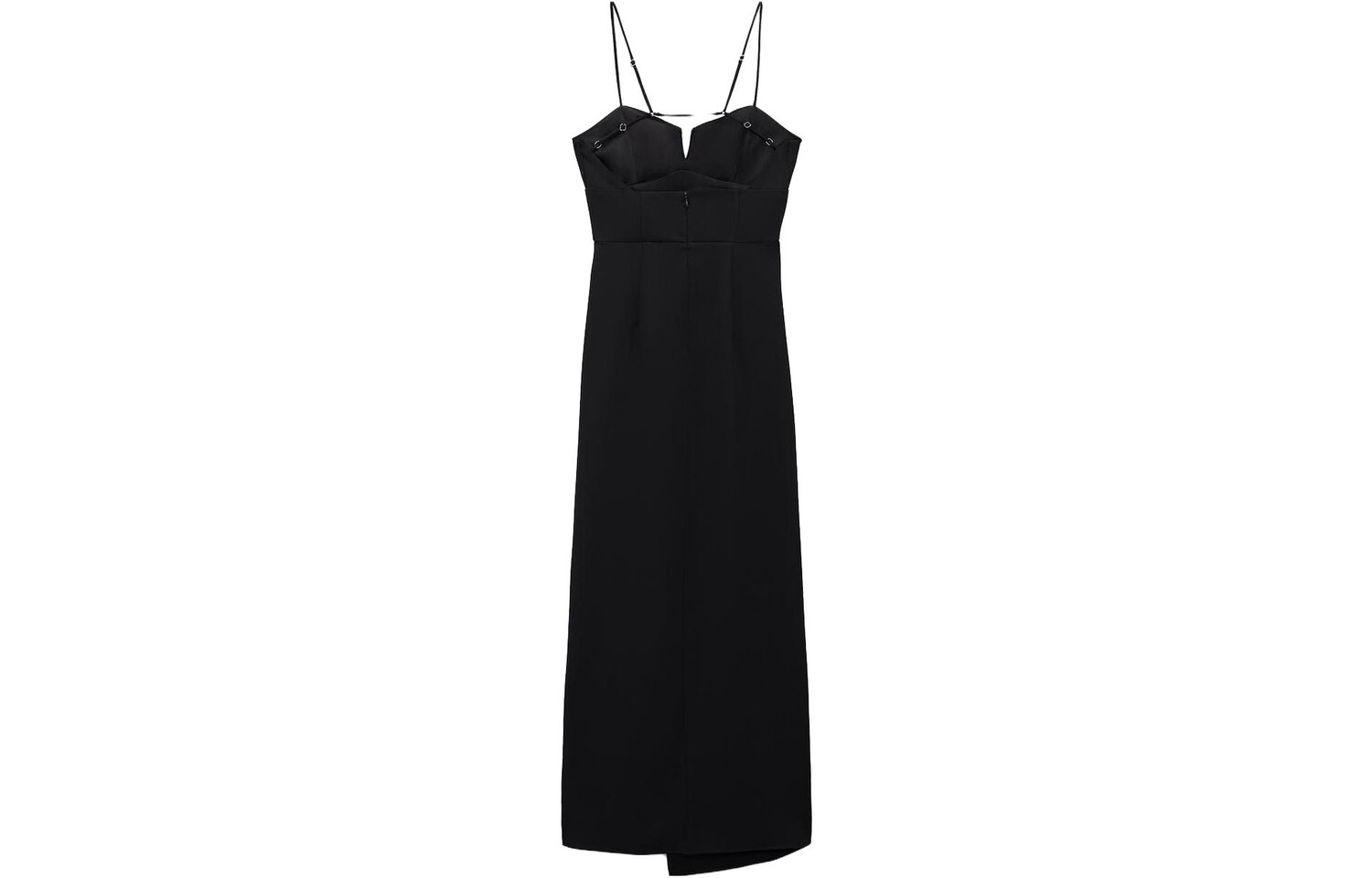 

Платье-комбинация женское черное Zara
