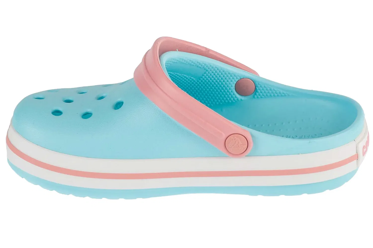 Шлепанцы синие Crocs — фото 2