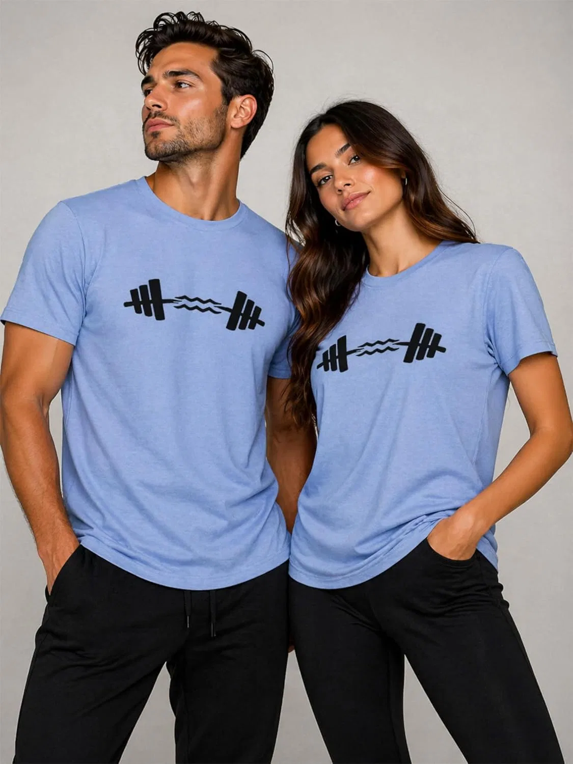 Футболка для тренировок Aquarius Gym Shirt, Heather Heavy Metal — фото 2