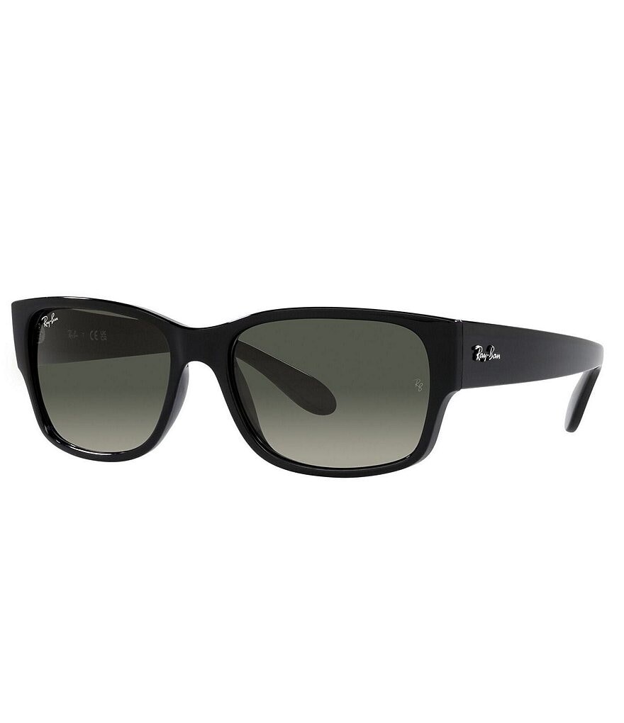 

Прямоугольные солнцезащитные очки унисекс Ray-Ban 58 мм, черный, Серый, Прямоугольные солнцезащитные очки унисекс Ray-Ban 58 мм, черный