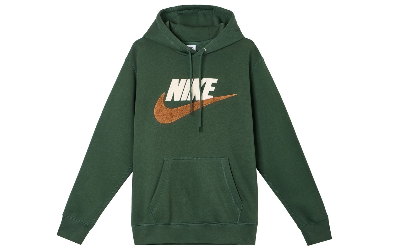 

Толстовка Club Fleece Nike, зеленая