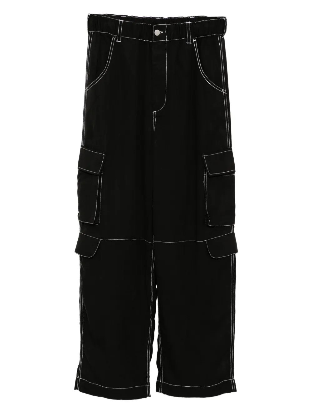 

Брюки широкого кроя PEACE AND AFTER, черный