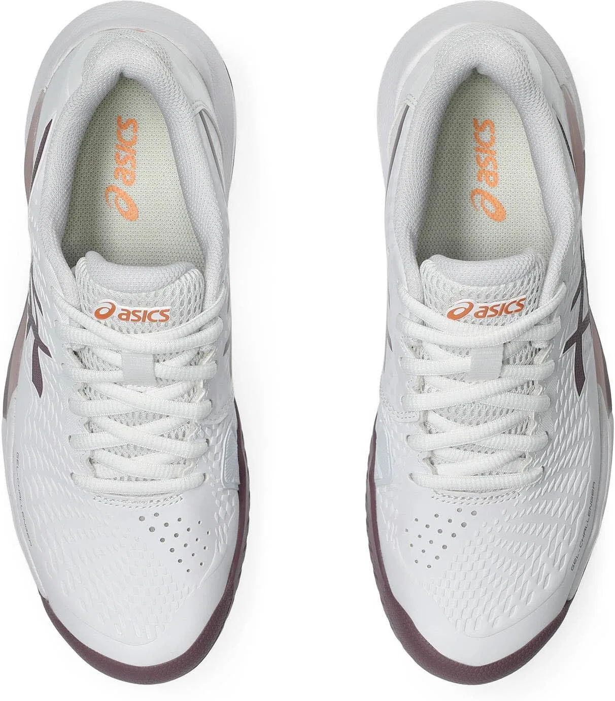 Кроссовки для тенниса ASICS, цвет White Dusty Mauve — фото 3