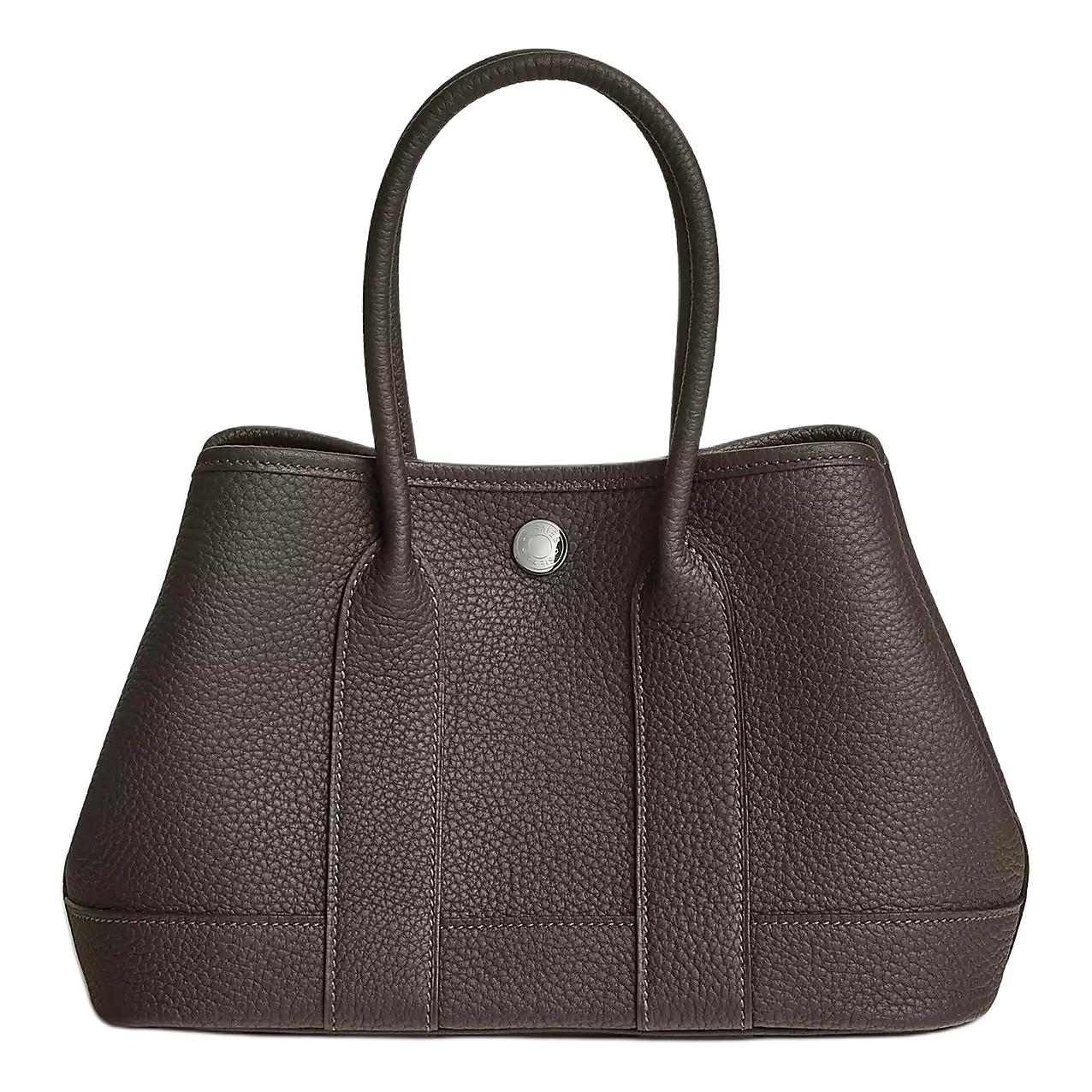 

HERMES Холщовая сумка с телячьей кожей Мини женская сумка через плечо
