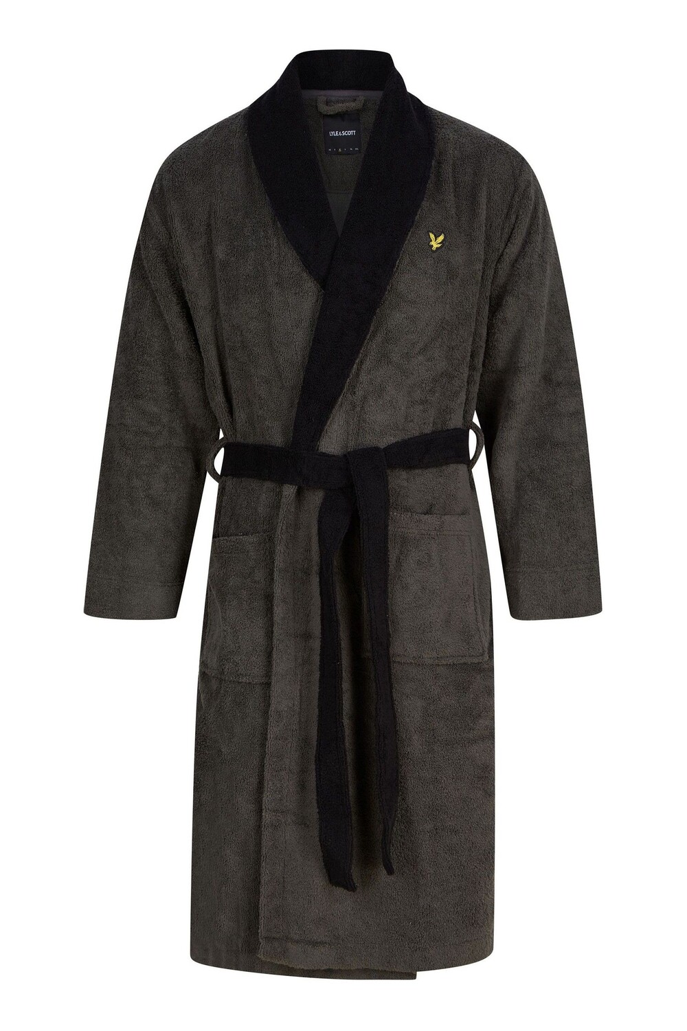 

Адриан черный халат Lyle & Scott, черный