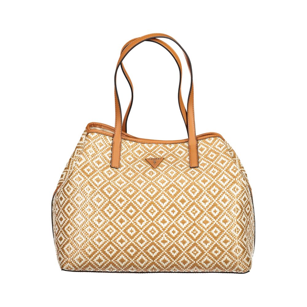 

Бежевая полиэтиленовая сумка Guess Shoes