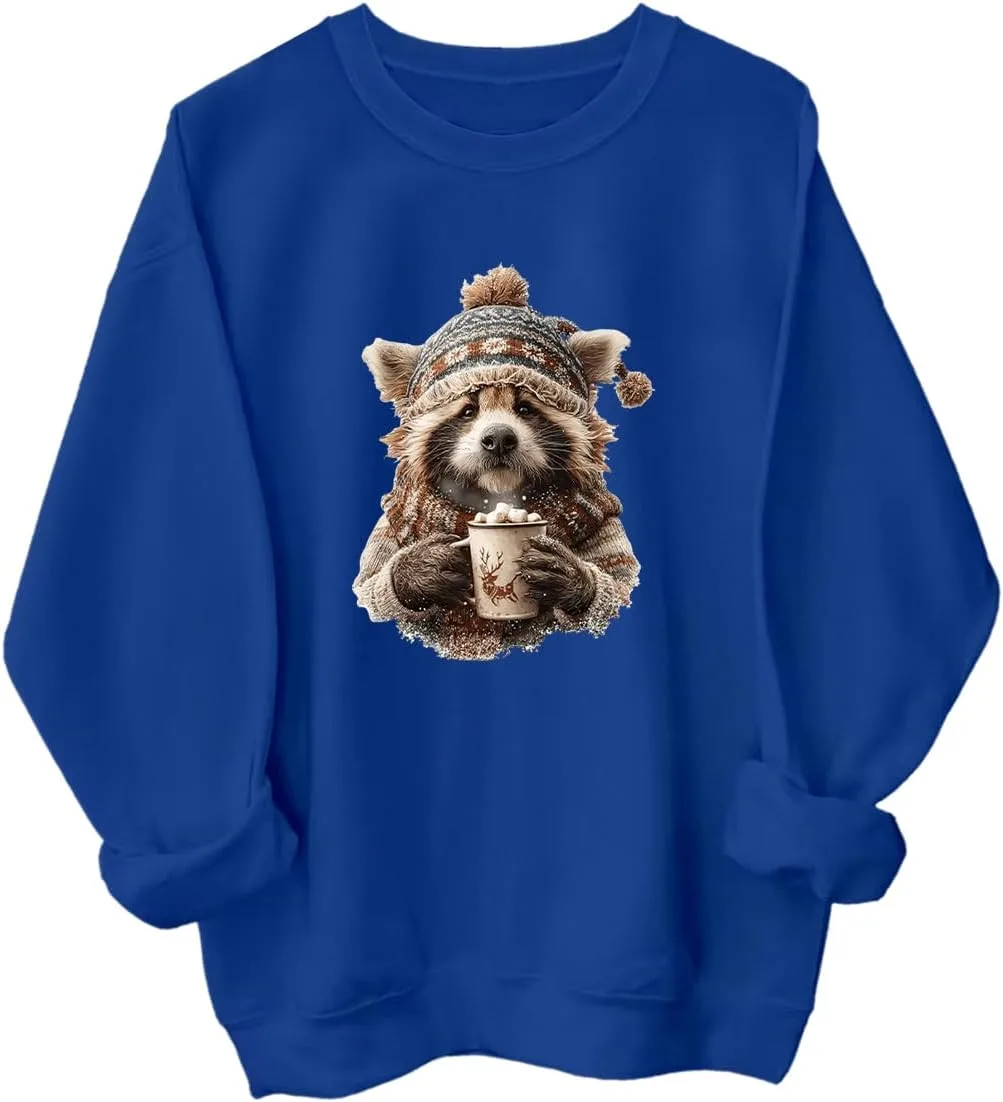 

Толстовка с енотом для мужчин и женщин Niaday