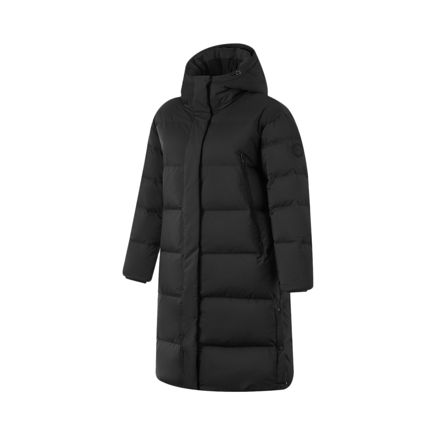 

Пуховик для фитнеса LiNing женский черный