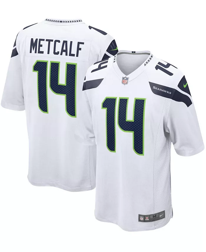 

Мужская футболка Seattle Seahawks Game D.K. Metcalf Nike, белый