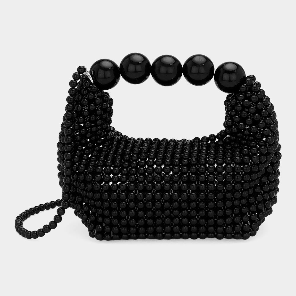 

Жемчужная сумочка через плечо FASHNZFAB, черный