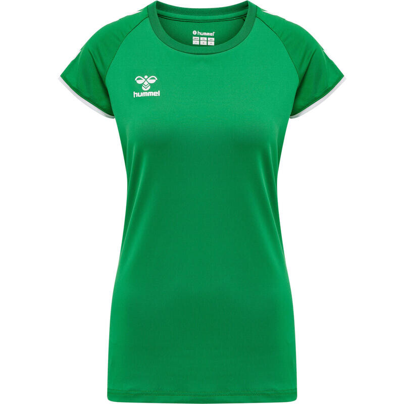 

Женская волейбольная футболка Hmlcore Volley Stretch Tee Wo HUMMEL, цвет gruen