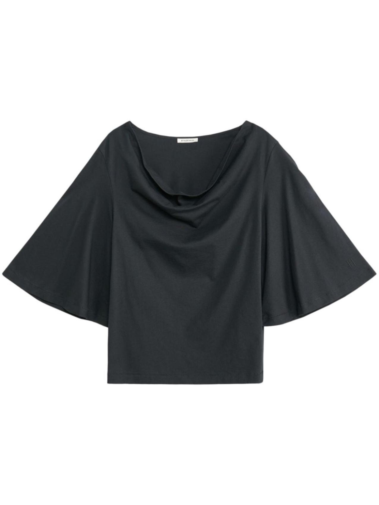 

By Malene Birger футболка с драпировкой, черный
