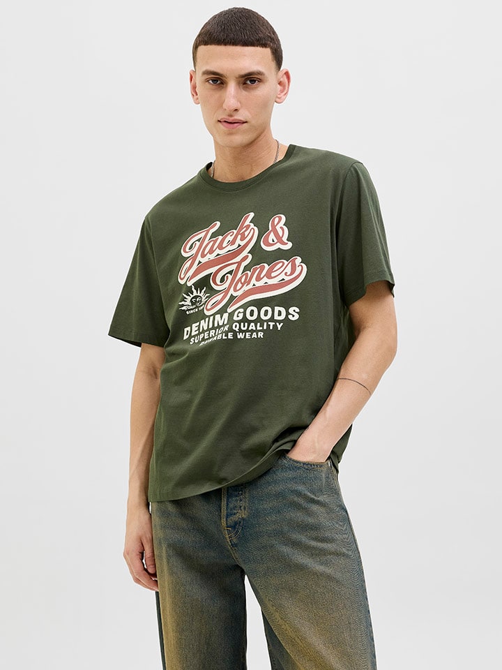 

Футболка Jack & Jones, хаки
