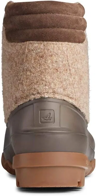 Ботинки Sperry Top Side EVA Duck Boots коричнево-бежевого цвета — фото 3