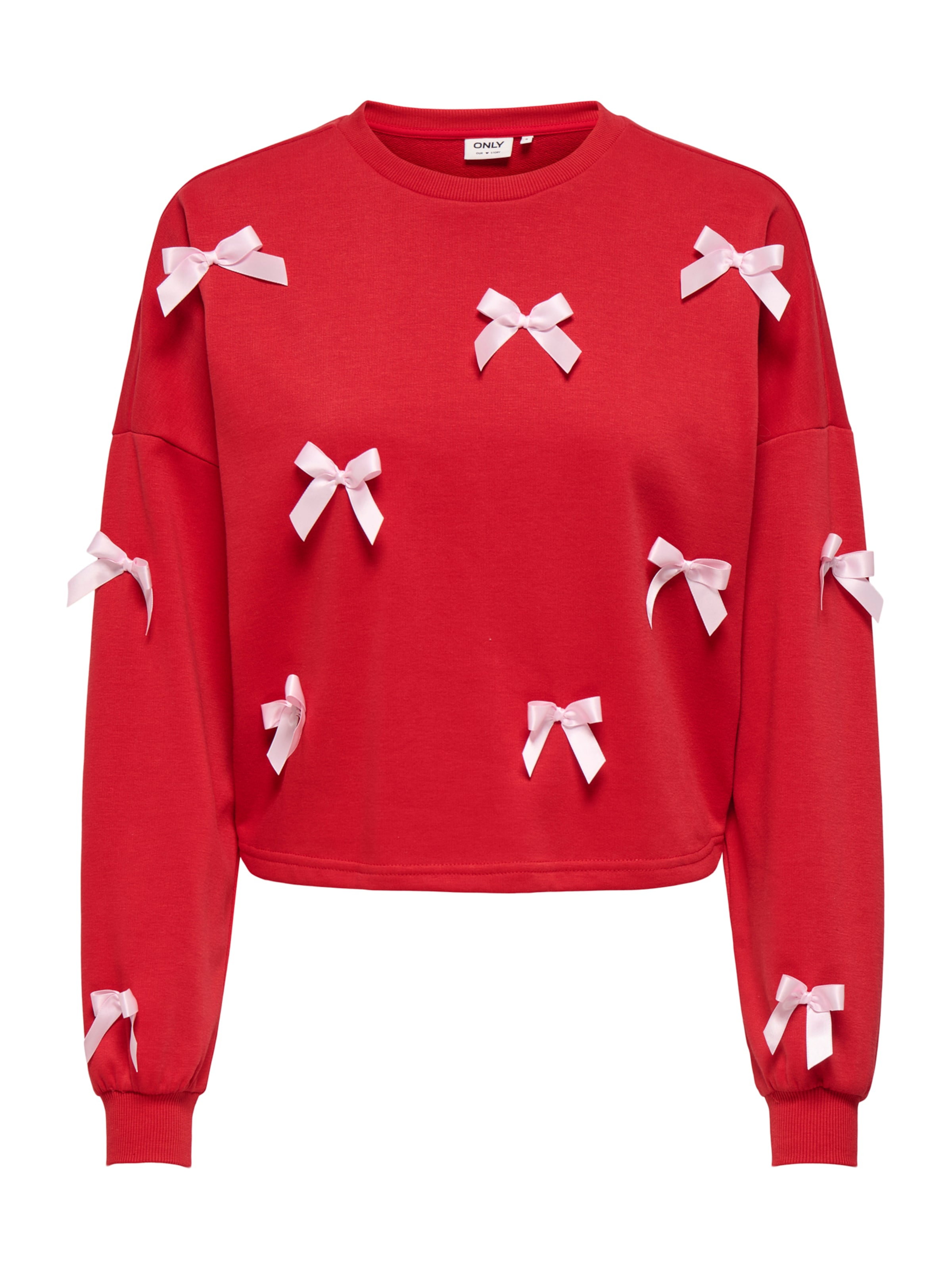 

ONLY Свитшот 'ONLJEDEITE' в вишнево-красном цвете