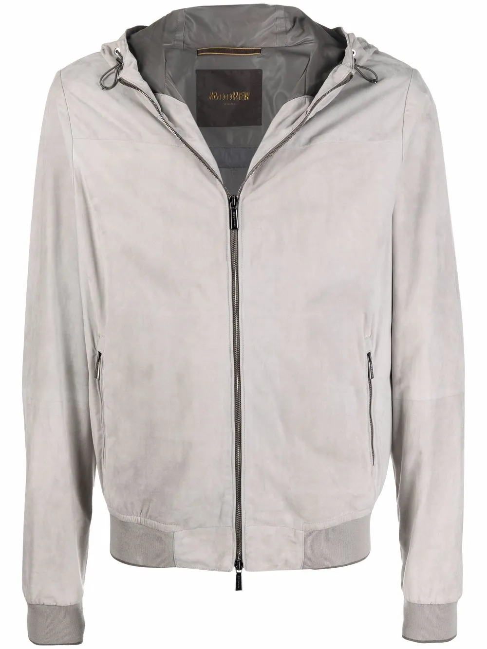 

Легкая куртка на молнии Moorer, серый