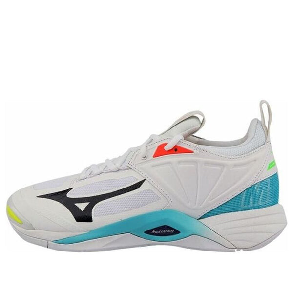 

Кроссовки wave momentum 2 'white blue' Mizuno, белый