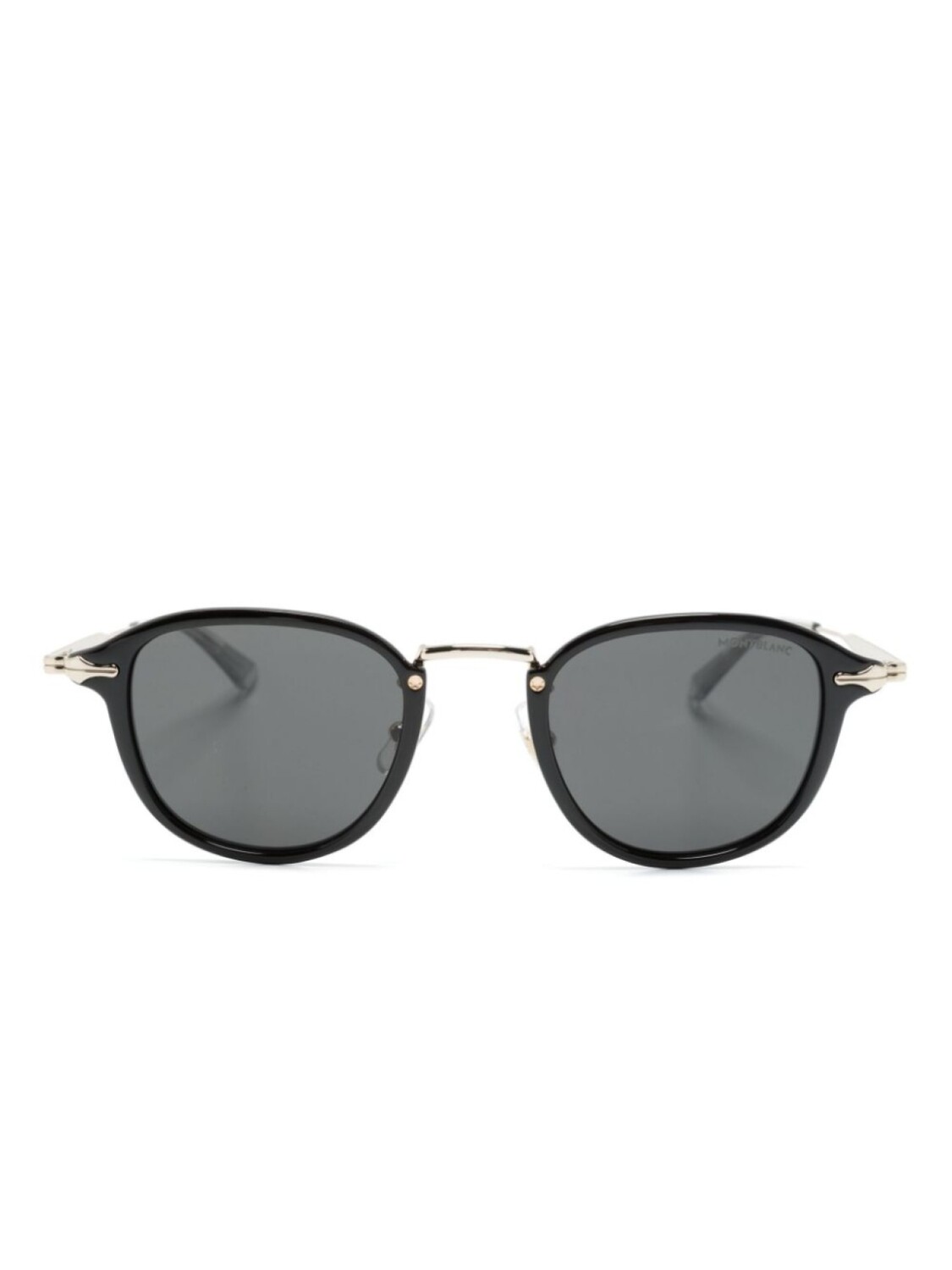 

Солнцезащитные очки 0336 в квадратной оправе Montblanc, черный