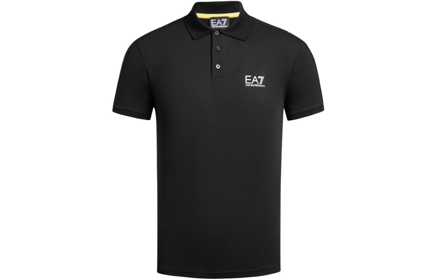 

Рубашка-поло EA7 SS24 мужская EMPORIO ARMANI, белый