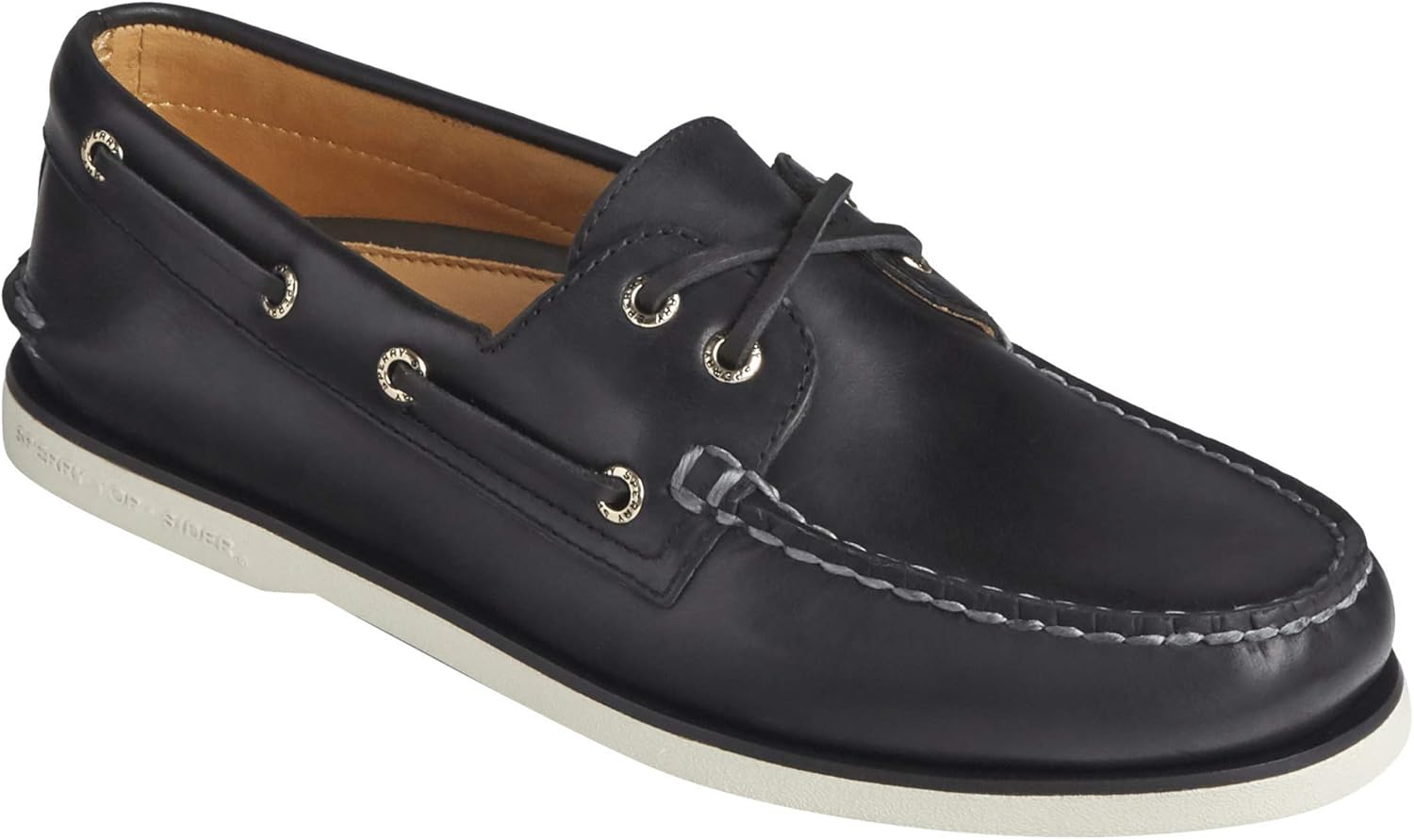 

Мужские лодочные туфли Sperry Gold Cup Authentic Original с двумя глазами, черный