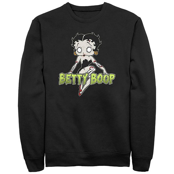 

Мужской свитшот Betty Boop Halloween Zombie Licensed Character