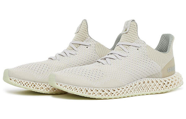 Кроссовки ультра 4d solebox shoes Adidas, белый — фото 3