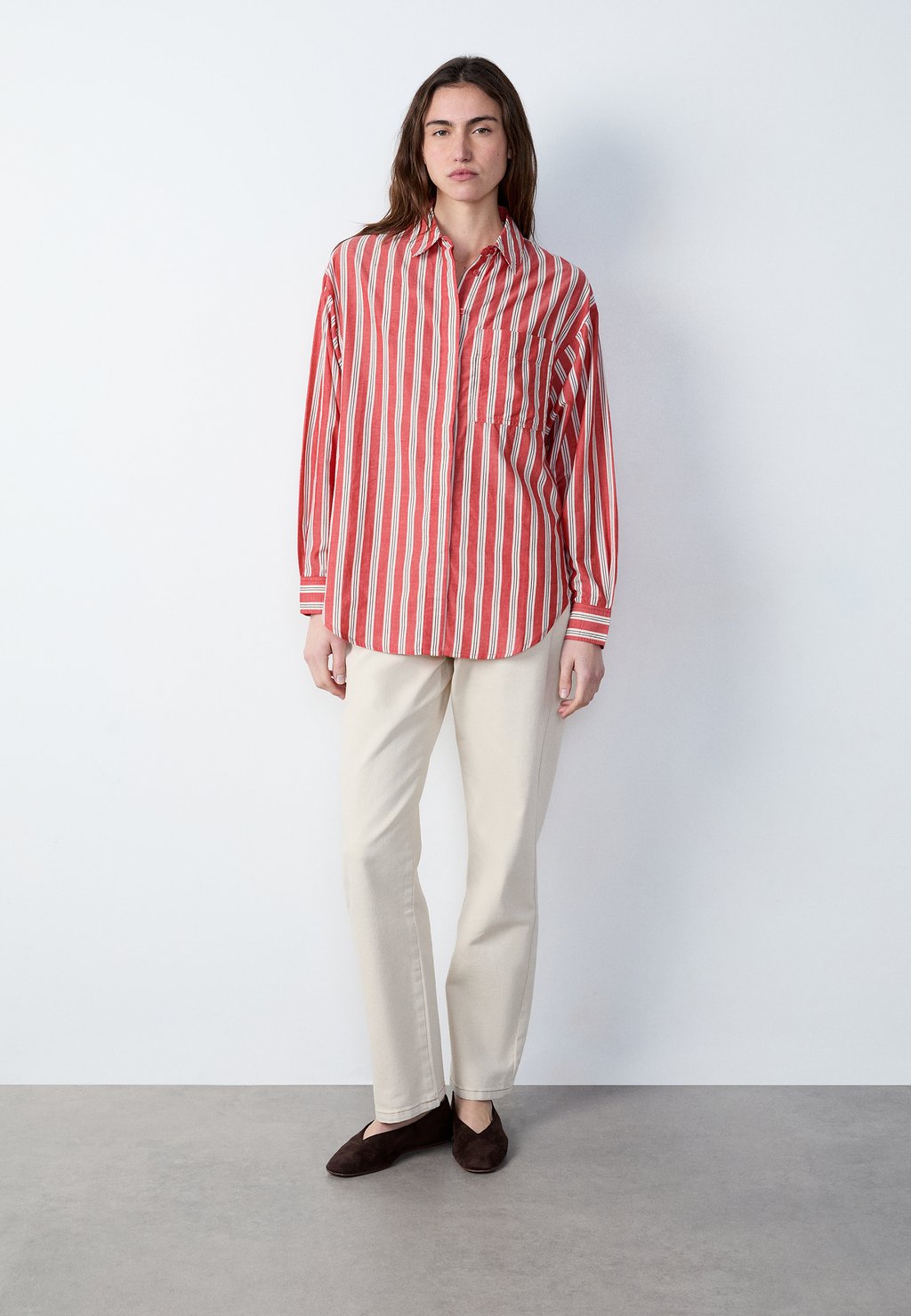 

Блузка на пуговицах Etam, красный