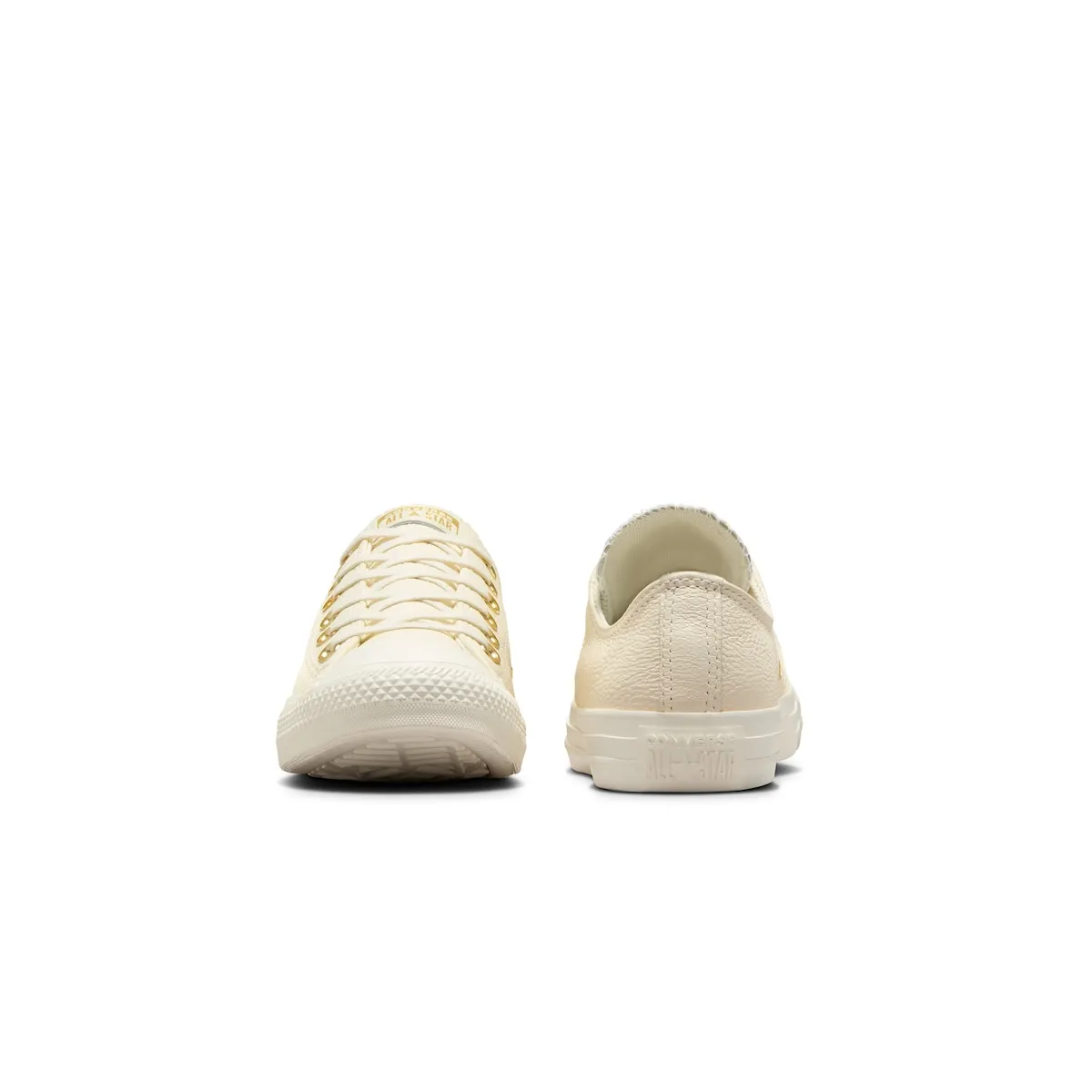 Женские повседневные кеды Chuck Taylor All Star Gold Mono Leather Converse, бежевый — фото 4