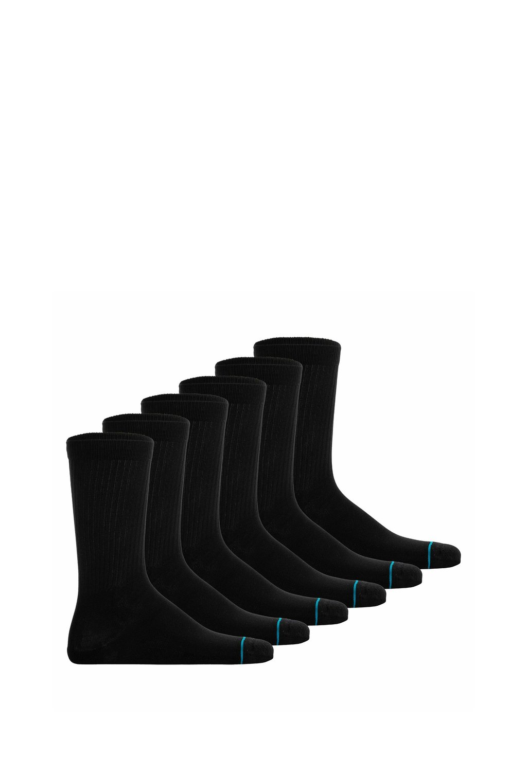 

Носки UNISEX 6ER PACK - THE JOVEN LOGO STREIFEN CREW Stance, черный