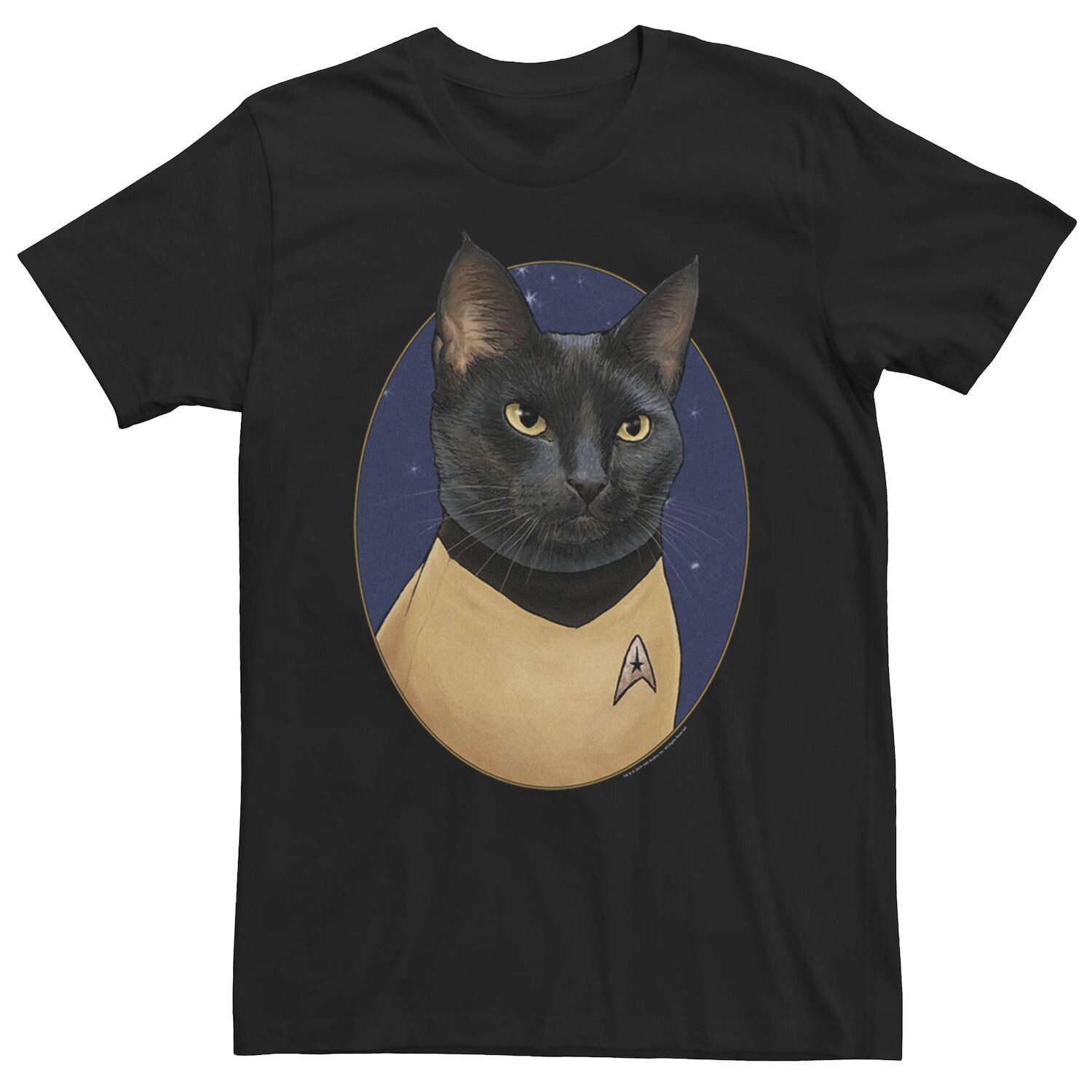 

Мужская футболка Star Trek Sulu Cat Licensed Character