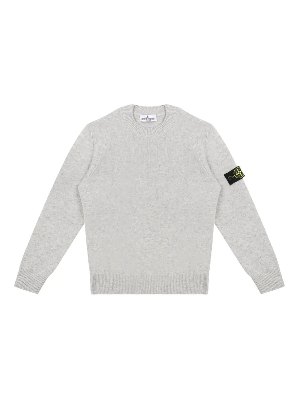 

Свитер с круглым вырезом Stone Island Junior, серый